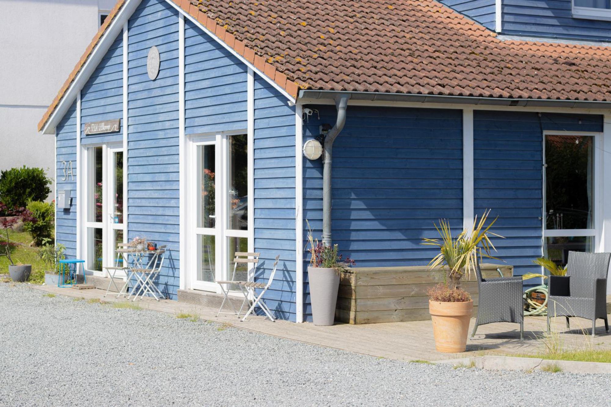 Hostel Oder Ferienwohnung 1-16 Personen Im Blauen Haus フェーマルン エクステリア 写真
