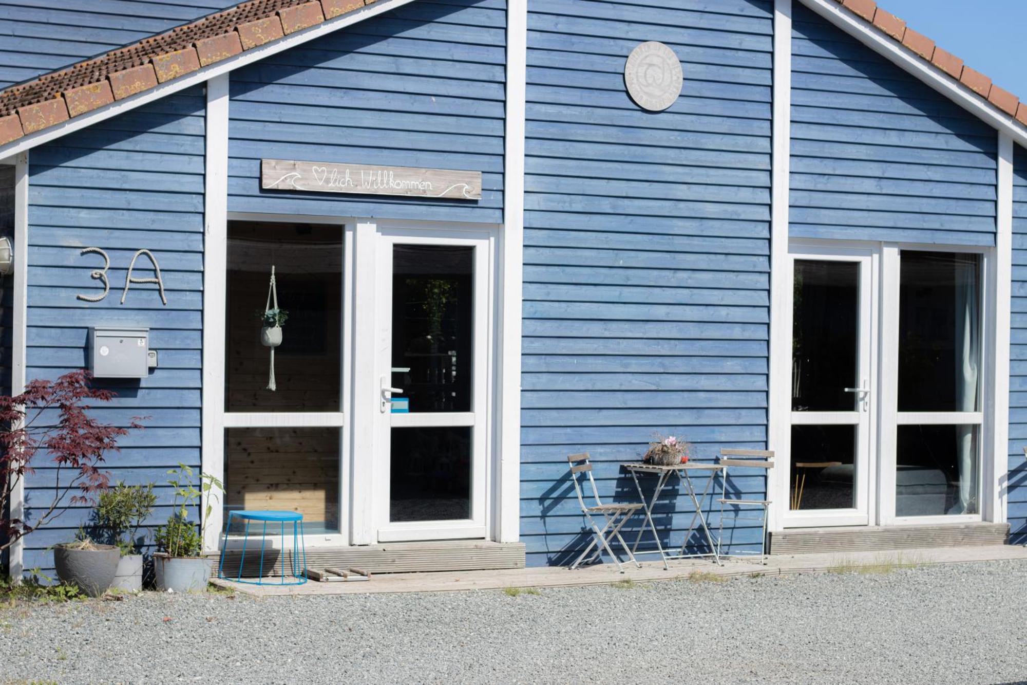 Hostel Oder Ferienwohnung 1-16 Personen Im Blauen Haus フェーマルン エクステリア 写真